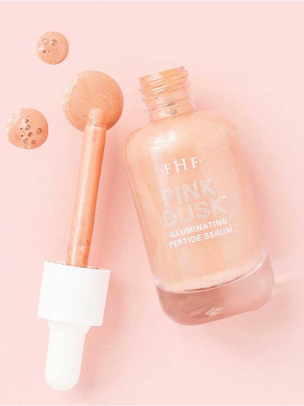 Farmhouse Fresh (FHF) Pink Dusk Illuminating Peptide Serum - Shimmery Pink